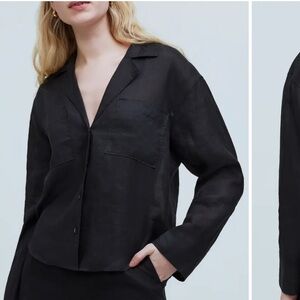 Madewell Ramie Button-Up Shirt